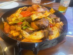 炕锅羊肉-聚雅美食