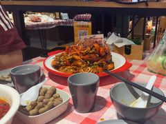 -在老街·淮安大排档·甜麻干煸龙虾·烧烤(河下古镇店)