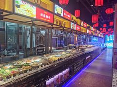 自助取餐区-渔民船说·北塘海鲜·天津菜·海肠捞饭(北塘古镇店)