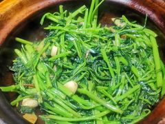 啫啫虾酱空心菜-熠盛粤味(永康路店)