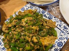 尖椒甩蛋-华顺土菜馆(洪岗路店)