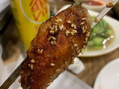 特色烤翅-宝记烧烤·碳锅羊肉·羊蝎子火锅·夜食社(文体路创始店)