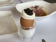 有机鸡蛋鱼子酱-Jean Georges