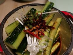 椒麻脆黄瓜-绿茶餐厅(西单老佛爷店)