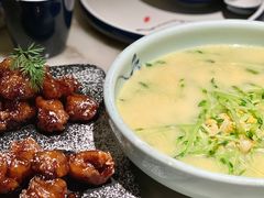 雪花糖醋里脊-绿茶餐厅(华发商都店)