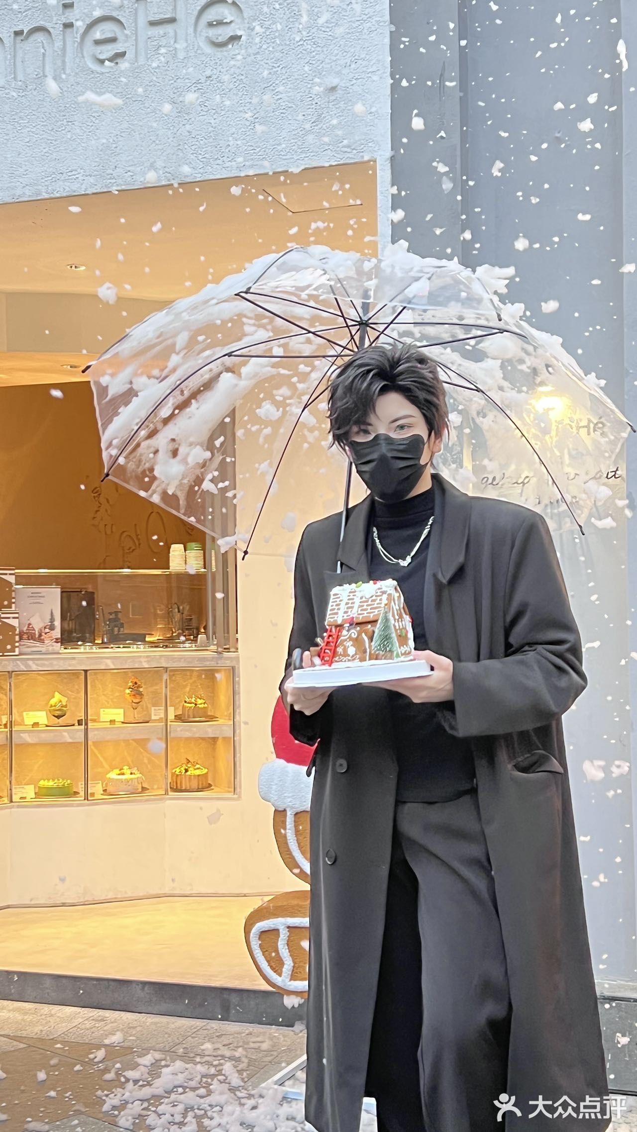 武汉花园道下雪啦！圣诞浓度100000%