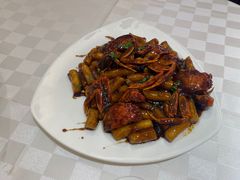 毛蟹炒年糕-光明邨大酒家(淮海路店)