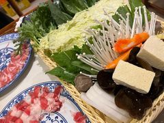 超值蔬菜大拼盘-宣武小院涮肉(前门店)