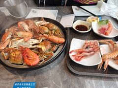 -舟市水产蒸汽活海鲜自助(卓悦汇店)