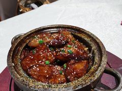 铁板烧酿茄子-聚鲜港（五洞）牛肉自选火锅
