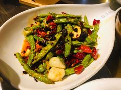 干煸四季豆-大川先生·小龙虾·川菜(信义坊店)