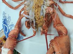 蒜蓉粉丝蒸龙虾-北戴河庆山饭店·海鲜砂锅粥(北戴河黑石路店)