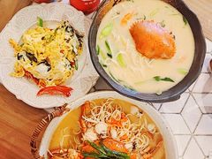 膏蟹拌面-十面欢腾·海鲜面·台式Bistro(长乐路店)