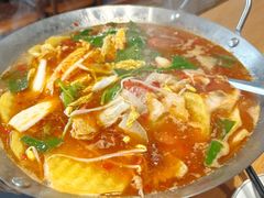 糟辣豆米火锅锅底-干老庆贵州留一手烤鱼·地摊火锅(财经大学店)