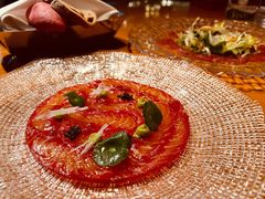 腌制生牛肉片配帕尔马芝士-牛排家(北京王府井澳门中心店)