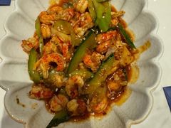 麻辣小龙虾佐青瓜-火山屋台(新街口店)