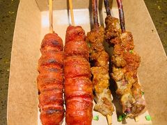 新疆柳枝羊肉串-蛙喔牛蛙(高新绿宝店)