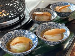 松茸鸡汤鲜虾饺-五号茶居·新派粤菜·岭南五号酒店(沿江中路店)