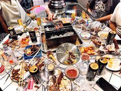 -喜悦小串丹东小黄牛海鲜烧烤大排档(民主广场店)