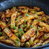 脆皮鱼香茄子