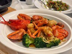 黑椒焗波士顿龙虾-万龙洲海鲜(亚运村店)