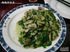 荠菜鲜蘑菇-吴门人家·苏宴宫廷菜(拙政园店)