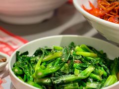 猪油渣炒菜心-龙巢盱眙龙虾·牛蛙·烧烤宵夜(八卦岭店)