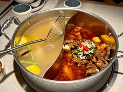 特色牛腩鸳鸯锅-左庭右院鲜牛肉火锅(环球港店)