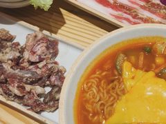 芝士辛拉面-喜来稀肉(北外滩白玉兰广场店)