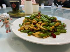 春节鸡丝炒豆角-回奶奶清真菜(梅江店)
