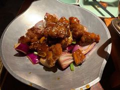 蒜香蜜汁排骨-绿茶餐厅(蓝色港湾店)