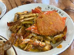 咸蛋黄炒蟹-夹夹大·蟹蟹大排档(财富又一城店)