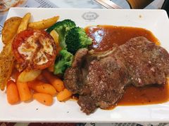 美国肉眼牛排饭-深仔记茶餐厅(亚士厘道店)