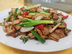 姜葱炒五花肉-金豪沙姜鸡饭店(昌平路店)