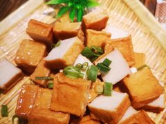 烤鱼豆腐-小泥炉烤肉烧烤大排档