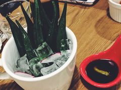 冰镇秋葵-樱花里音乐餐吧·牛扒椰子鸡(东圃店)