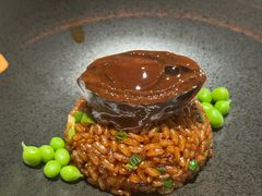 头鲍鱼汁松露酱鲍鱼饭-广州文华东方酒店·江-由辉师傅主理