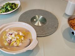 -海派美食·家宴海鲜青岛菜·石锅鲽鱼头(东方城店)