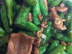 豆角炒肉-老于餐厅(民生路店)