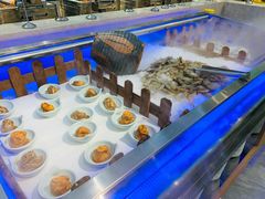 -绿岛港轩海鲜烤肉涮锅自助餐厅