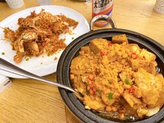石锅海胆豆腐-品海楼·大连海胆锅贴馆(东港店)