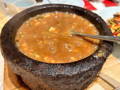 石锅油渣芋艿豆腐-径山十八道·风味民间菜(杭州总店)