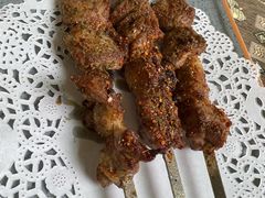 烤羊肉串-新疆红柳花餐厅(新洲店)