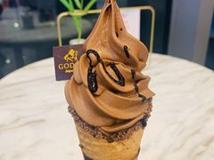 歌帝梵浓醇黑巧味软冰淇淋-GODIVA(景枫中心店)