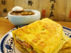 葱油蛋饼-老客满蛋饼(双塔市集店)