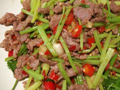 香菜牛肉-九毛九西北菜(百信广场店)