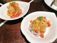 珊汁芝麻虾-杭州西子湖四季酒店·金沙厅