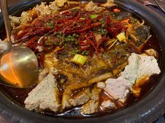 -探鱼·鲜青椒爽麻烤鱼(银泰城店)