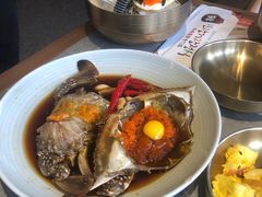 -草家酱蟹炭火烤肉店(珲春南路一店)