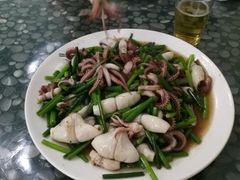 鱿鱼梧桐花-新乡饭店